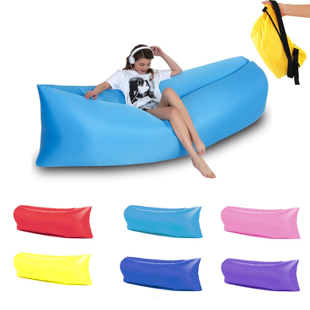 Incredible Inflatable Beach Lounger "No Air Pump Needed"