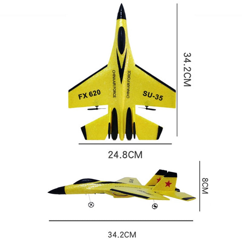 Remote Control Foam Jet Aircraft SU-35 Plane