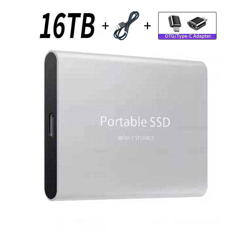 Portable SSD Mobile Storage 1 to 16 Terabyte Fantastic Value "From $18.00""