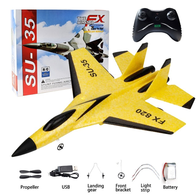 Remote Control Foam Jet Aircraft SU-35 Plane