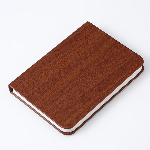 Foldable Designed LED Wood Grained Leather Book Light