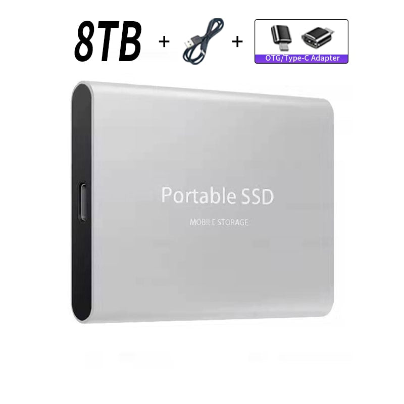 Portable SSD Mobile Storage 1 to 16 Terabyte Fantastic Value "From $18.00""