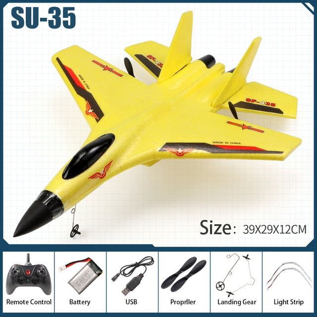 Remote Control Foam Jet Aircraft SU-35 Plane