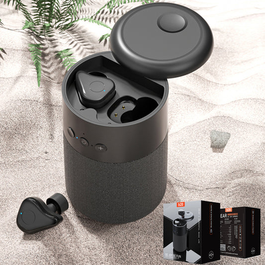 Mini Bluetooth Speaker 2 in 1, Bluetooth earphone and speaker.