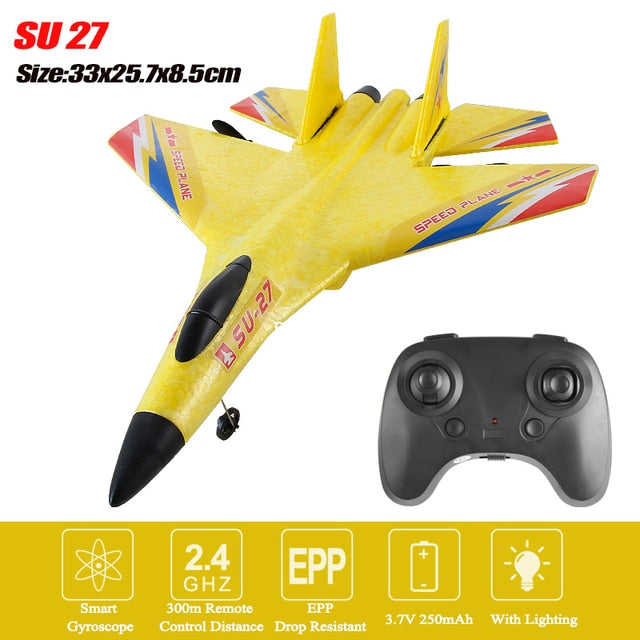 Remote Control Foam Jet Aircraft SU-35 Plane