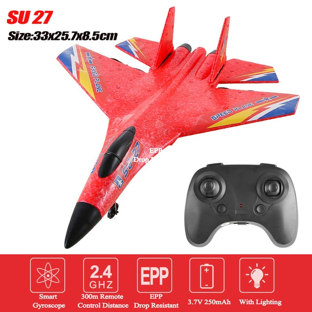 Remote Control Foam Jet Aircraft SU-35 Plane