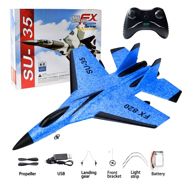 Remote Control Foam Jet Aircraft SU-35 Plane
