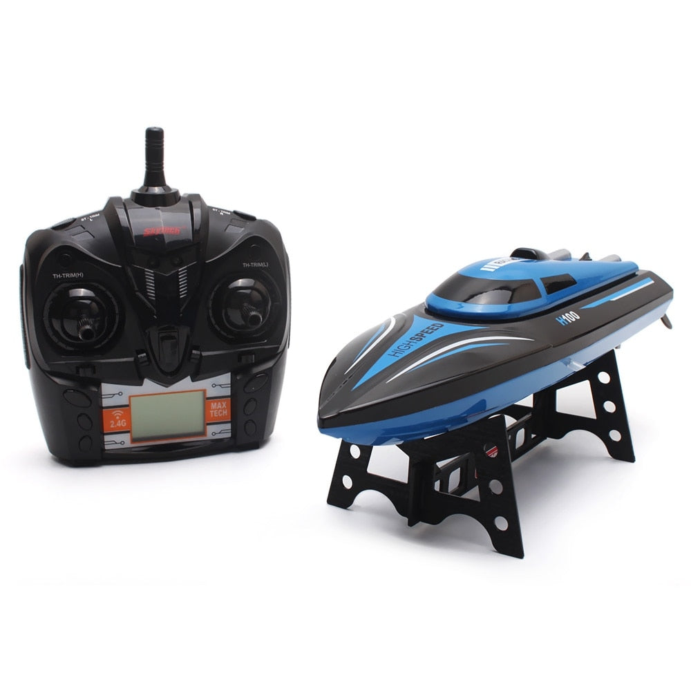 REMOTE-CONTROL HIGH-SPEED RACING BOAT