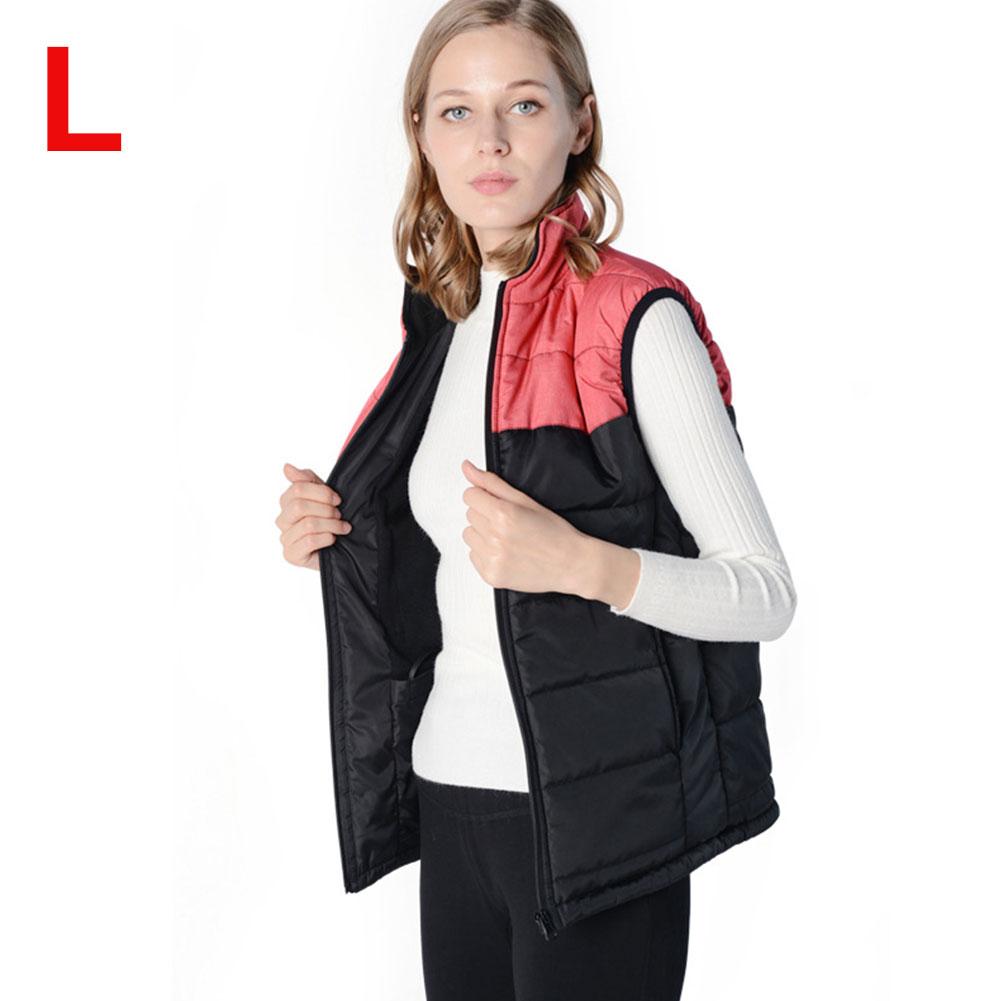 Men/Women Electric Heated Winter Vests 4 Heating Zones