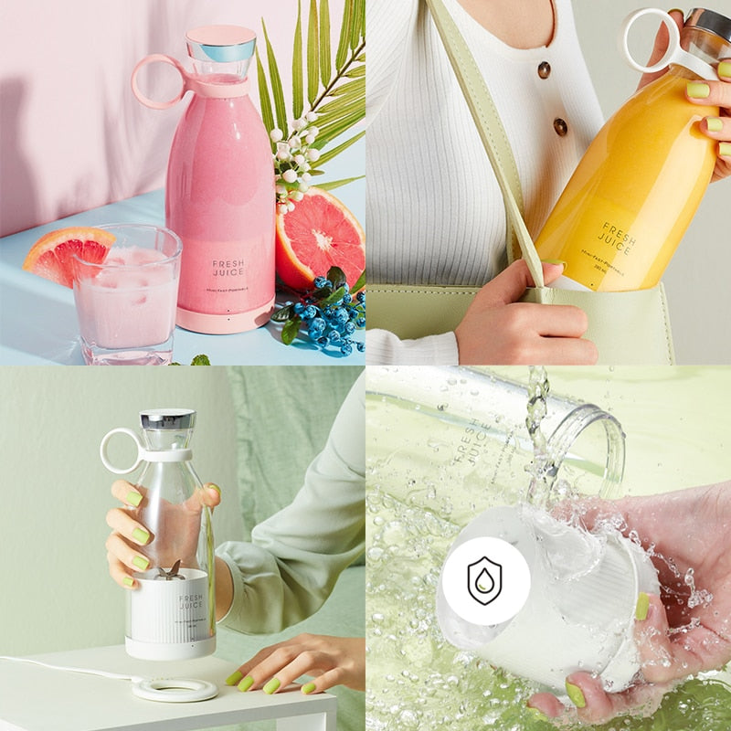 Portable Mini Electric Juicer 1400mAh
