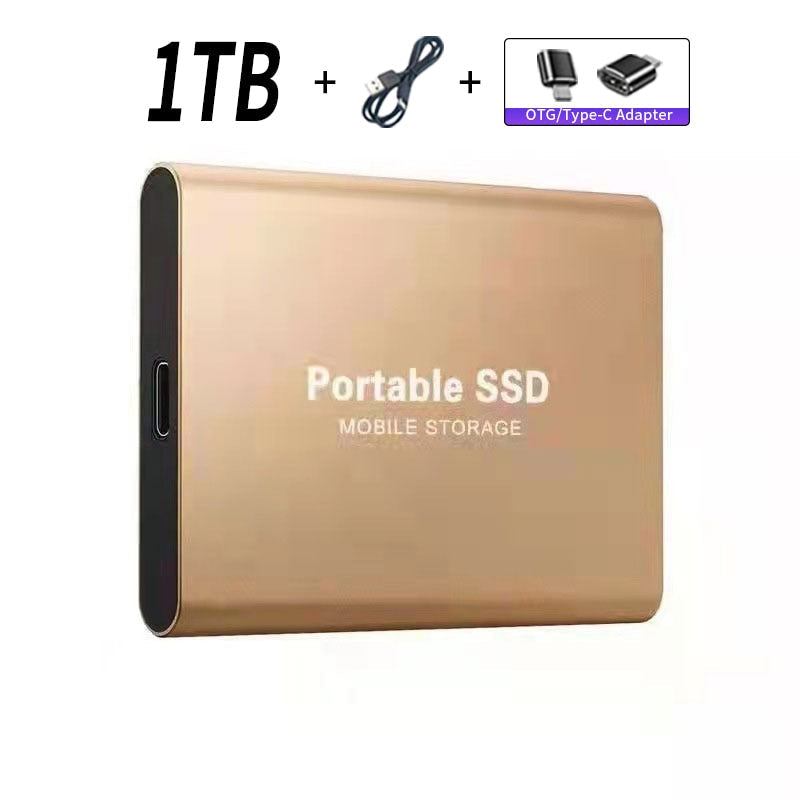 Portable SSD Mobile Storage 1 to 16 Terabyte Fantastic Value "From $18.00""