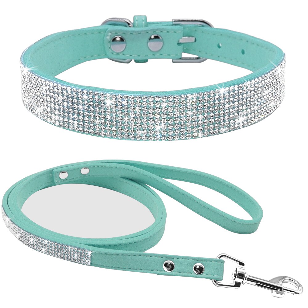 Pet Collar Leash Set   "Puttin on the Ritz"