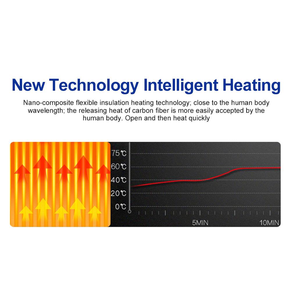 Men/Women Electric Heated Winter Vests 4 Heating Zones