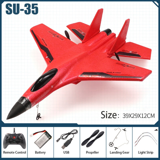 Remote Control Foam Jet Aircraft SU-35 Plane
