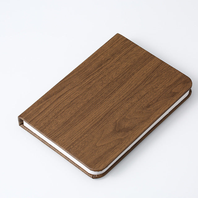 Foldable Designed LED Wood Grained Leather Book Light