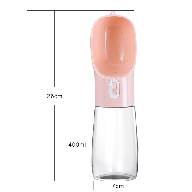 Pet Dog Water Bottle & Feeder