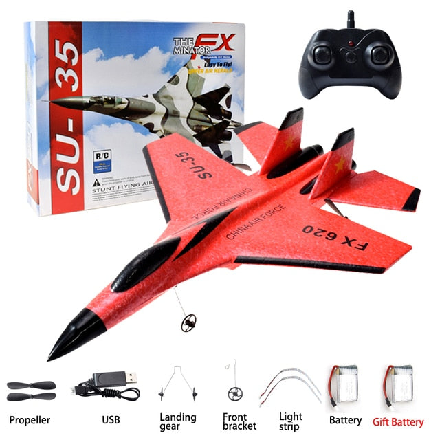 Remote Control Foam Jet Aircraft SU-35 Plane