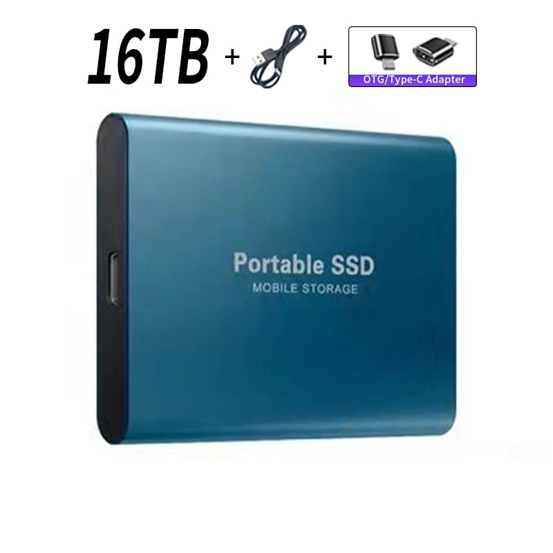 Portable SSD Mobile Storage 1 to 16 Terabyte Fantastic Value "From $18.00""