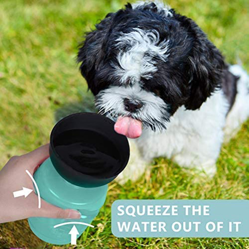 Portable Foldable Dog Water Bottle  "" BPA Free""