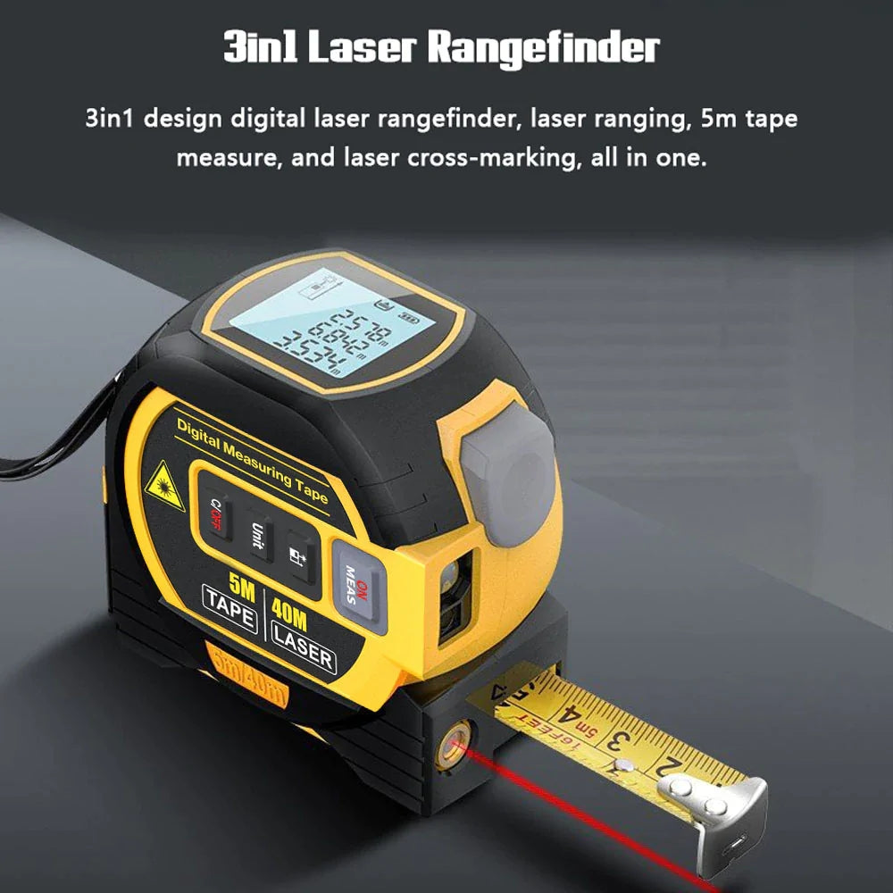 NEOHEXA™ - 3 In 1 Laser Tape Measure / 2 Sizes From 41.99